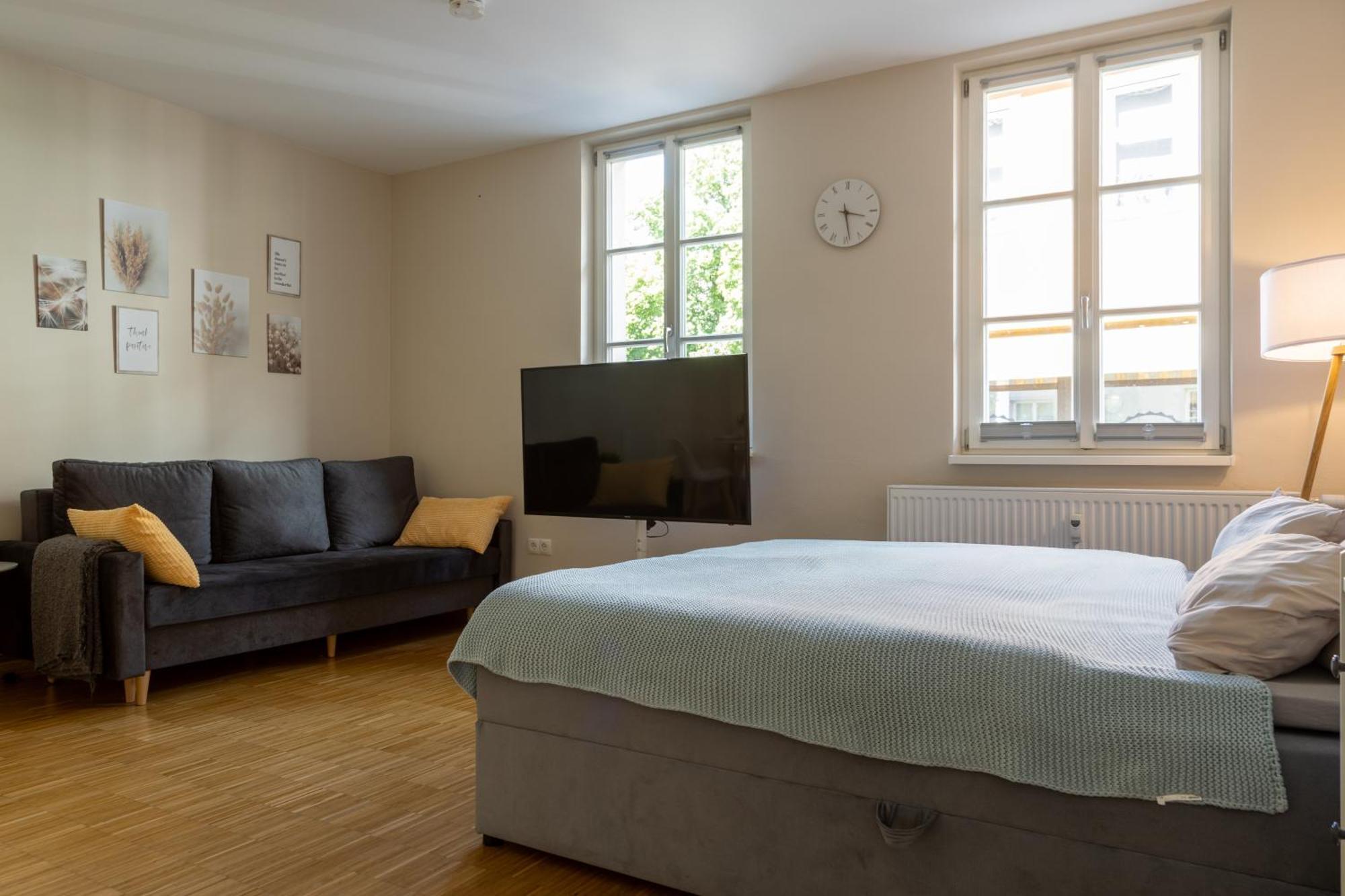 Ein Gemuetliches Studio Mit Netflix Im Zentrum Bahnhofsnaehe Кобург Экстерьер фото